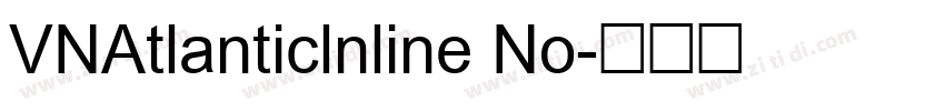 VNAtlanticlnline No字体转换